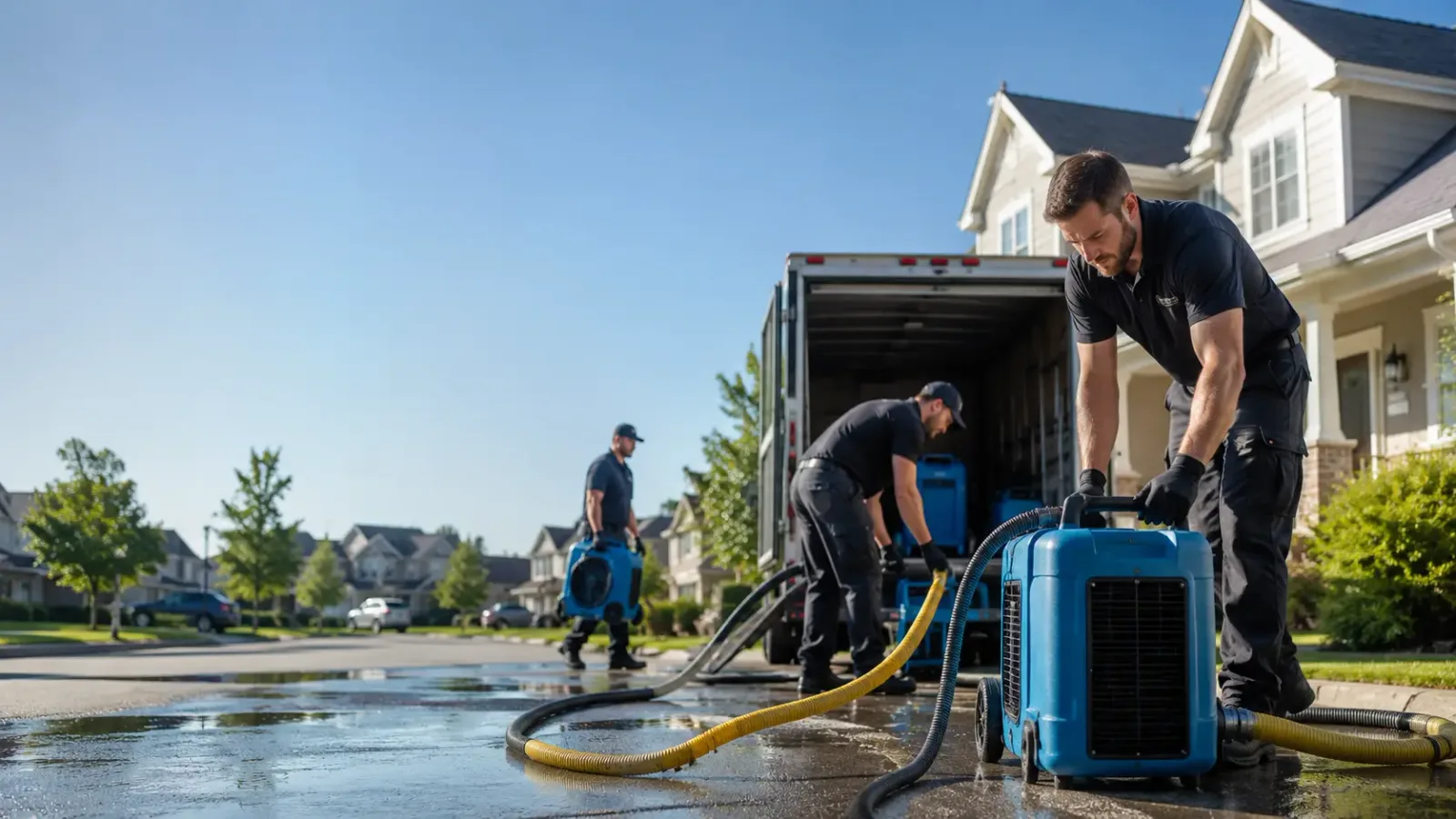 Water Damage Mitigation in Michigan, ND